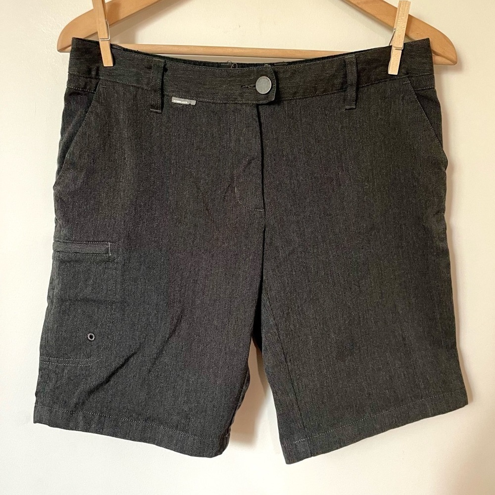 Icebreaker Merino Wool Vista Shorts Grey Size 28 Hiking Outdoors Gorpcore